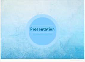 Soft Blue Keynote Template 1 - Soft blue