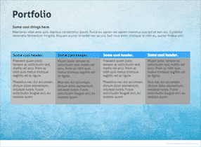 Soft Blue Keynote Template 5 1 - Soft blue