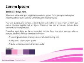 Pink Keynote Template 2 - Liquid Pink