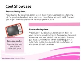 Pink Keynote Template 9 - Liquid Pink