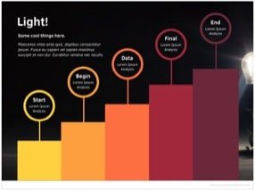 Light Bulb Keynote Template 5 - Light Bulb