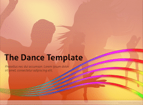 Music Dance Keynote Template 1 - Music And Dance