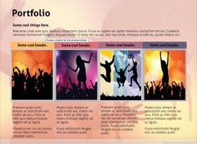 Music Dance Keynote Template 4 - Music And Dance