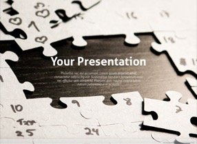 Puzzle Keynote Template 1 - Puzzle