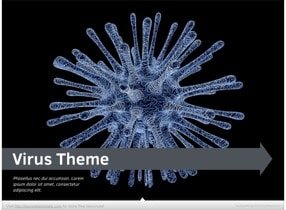 Virus Keynote Template - Slide 1