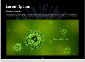 Virus Keynote Template - Slide 8