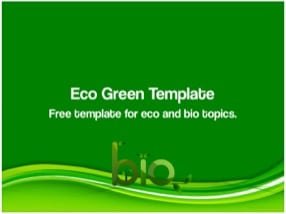Eco Green Keynote Template 1 - Eco Green