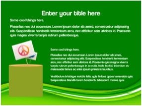 Eco Green Keynote Template 4 - Eco Green