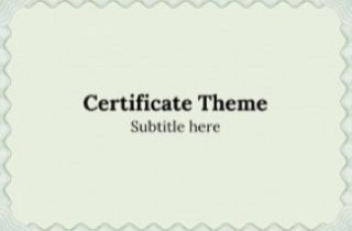 Keynote Certificate Template