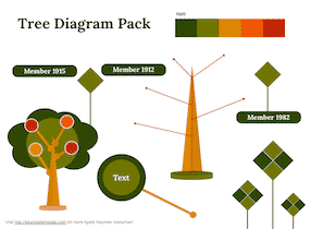 Keynote-Tree-Diagram-Set-1