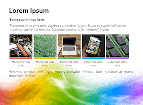 Colorful Keynote Template 5 - Colorful