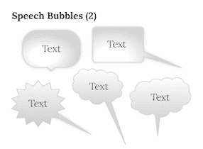 Keynote Speech Bubble 2 - Speech Bubbles