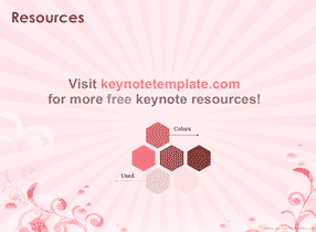 Pink Keynote Template 8 - Pink