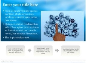 Blue Business Keynote Theme - Slide 4