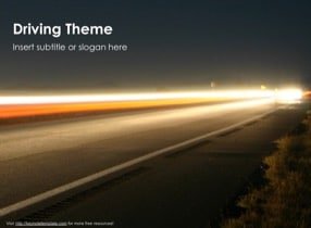 Drive Keynote Template - Slide 1