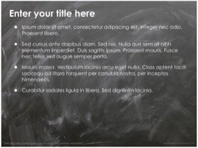 Blackboard Keynote Template 2 - Blackboard