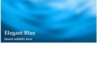 Blue Card Keynote Template 1 320x210 - Blue Business Card