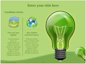 Green Energy Keynote Template 6 - Green Energy