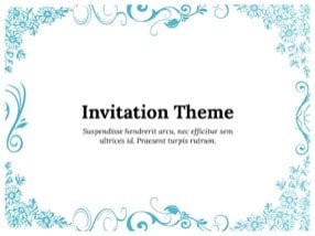 Invitation Keynote Template 1 - Invitation