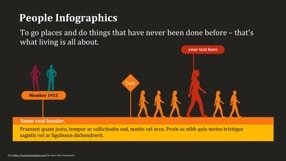 People Infographic Keynote Template 1 - People Infographics