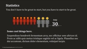 People Infographic Keynote Template 11 - People Infographics