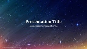 Space Keynote Template 1 - Space