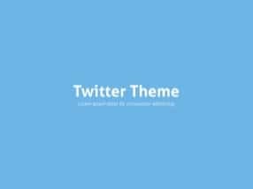 Twitter Keynote Template 1 - Twitter