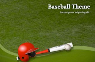 Baseball Keynote Template 320x210 - Baseball