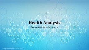 Health Analysis Keynote Template 1 - Health Analysis
