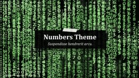 Numbers Keynote Template 1 - Numbers