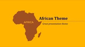 Africa Keynote Template 1 - Africa