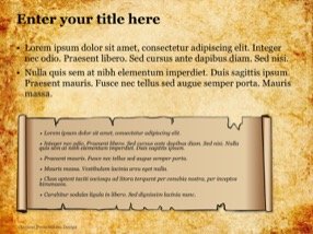 Ancient Keynote Template 9 - Ancient