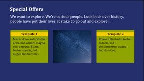 Astronomy Keynote Template 5 - Astronomy