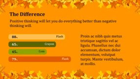 Autumn Leaves Keynote Template 5 - Autumn