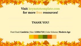 Autumn Leaves Keynote Template 7 - Autumn