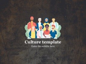 Culture Keynote Template 1 - Cultural Diversity