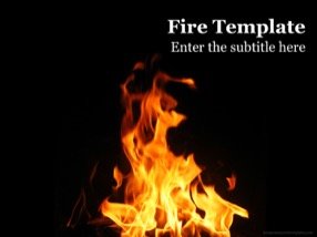 Fire Keynote Template 1 - Fire