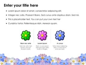 Flowers Keynote Template 6 - Flowers