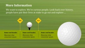 Golf Keynote Template 5 - Golf