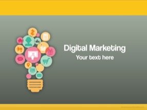 Marketing Keynote Template 1 - Digital Marketing