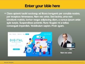Marketing Keynote Template 9 - Digital Marketing