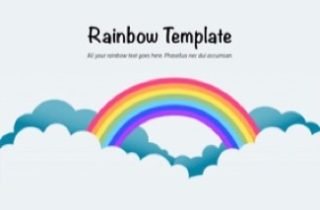 Rainbow Keynote Template