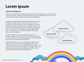 Rainbow Keynote Template 9 - Rainbow