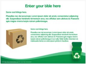 Recycling Keynote Template 3 - Recycling