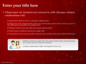 Red Keynote Template 7 - Red