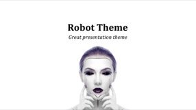 Robot Keynote Template 1 - Robot