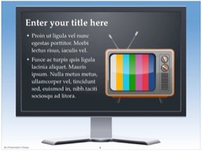 Television Keynote Template 4 - Television