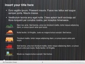 Transport Keynote Template 2 - Transport