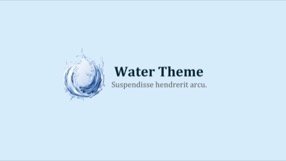 Water Keynote Template 1 - Water